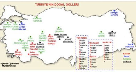 KPSS Coğrafya İçin Harita Üzerinden Tekrar
