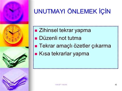 Tekrar Etmeden Unutmayı Önlemenin Yolları